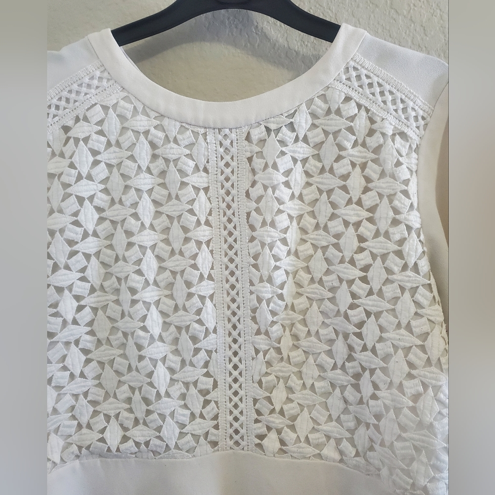 Ann Taylor Flutter Sleeve Blouse - Picture 5 of 7